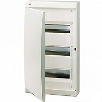 Распределительный шкаф Unibox, 36 мод., IP41, навесной, термопласт, белая дверь |  код. 122460008 |  ABB